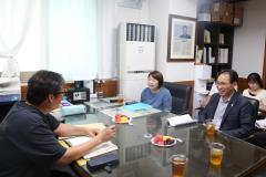 북수원 시장 현장 방문 사진